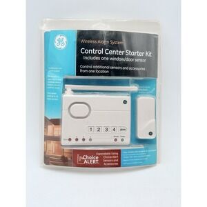 GE Wireless Alarm System Control Center Starter Kit  Choice Alert Security New